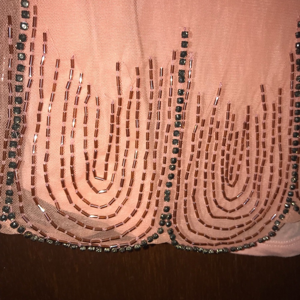 Top Shop Peachy Gatsby Inspired Top View 2